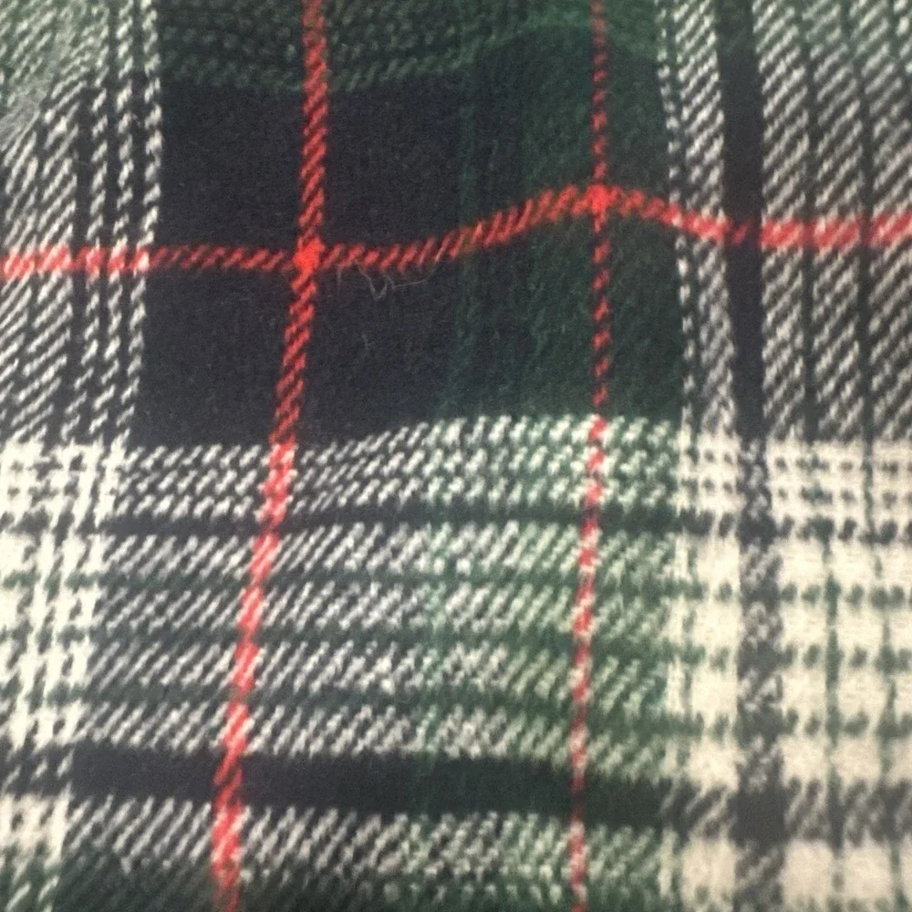 Women's Plaid Mini Skirt Blue Green Red‎ Size S 100% Cotton Academia